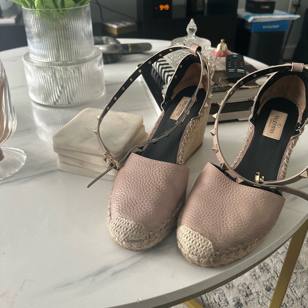 Valentino espadrilles used but very good condition this run true to size